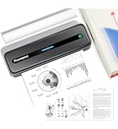 Phomemo Portbale Printers Wireless for Travel, M832 Bluetooth Thermal Printer 8.5'' x 11'', Comap...