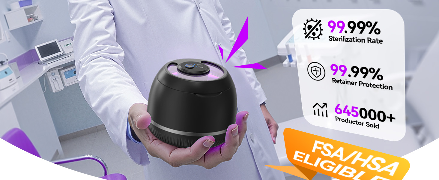 Ultrasonic Retainer Cleaner
