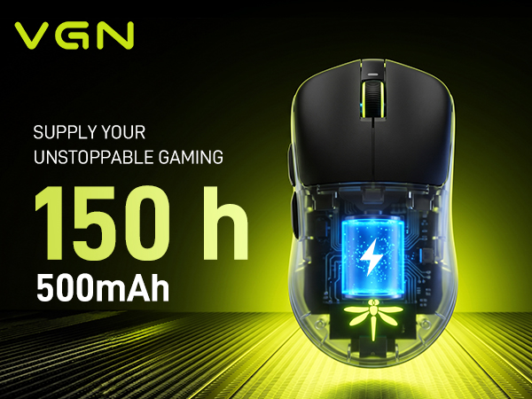 Ultra-long Wireless Battery Life