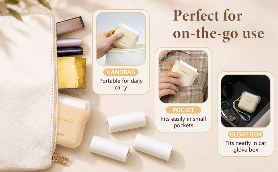 Portable Travel Essentials Pet Hair Rollers for Clothes