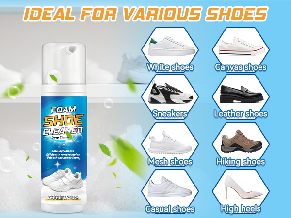 white sneaker cleaner