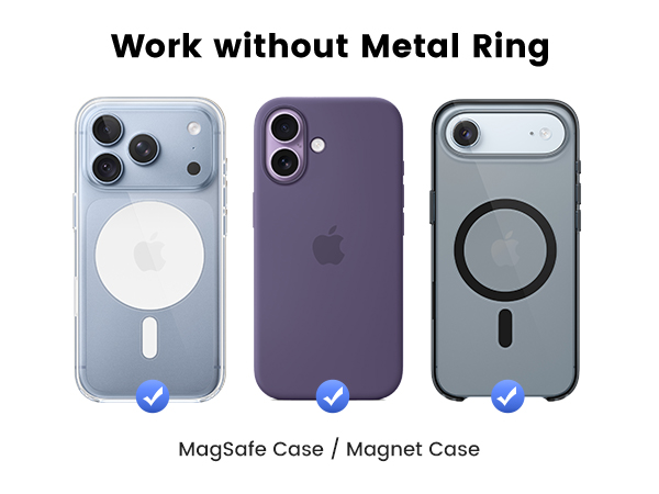 Work with MagSafe Phones and Cases Car Phone Holder