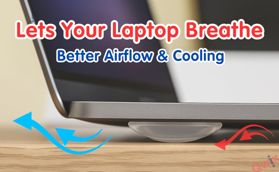 Non slip rubber feet for electronics – home improvement must haves for laptop ventilation