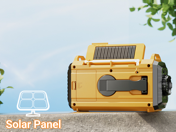 solar radios and crank emergency radios