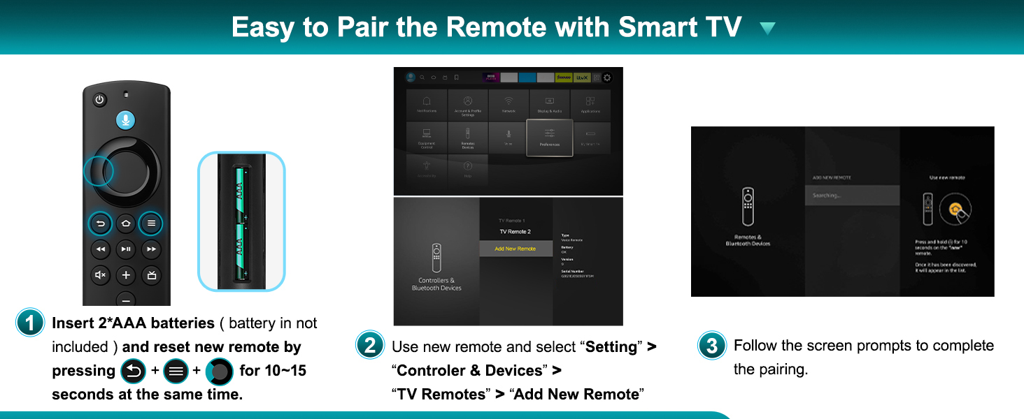 insignia tv remote replacement