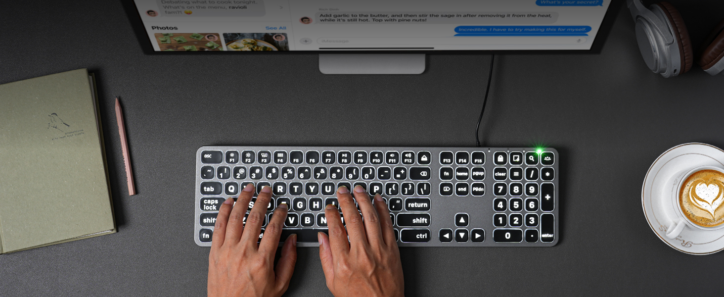 large print keyboard mac