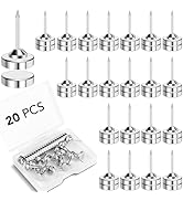 E BAVITE Magnetic Push Pins, 20 Sets Magnet Thumbtack for Wall Bulletin Board Strong Decorative P...