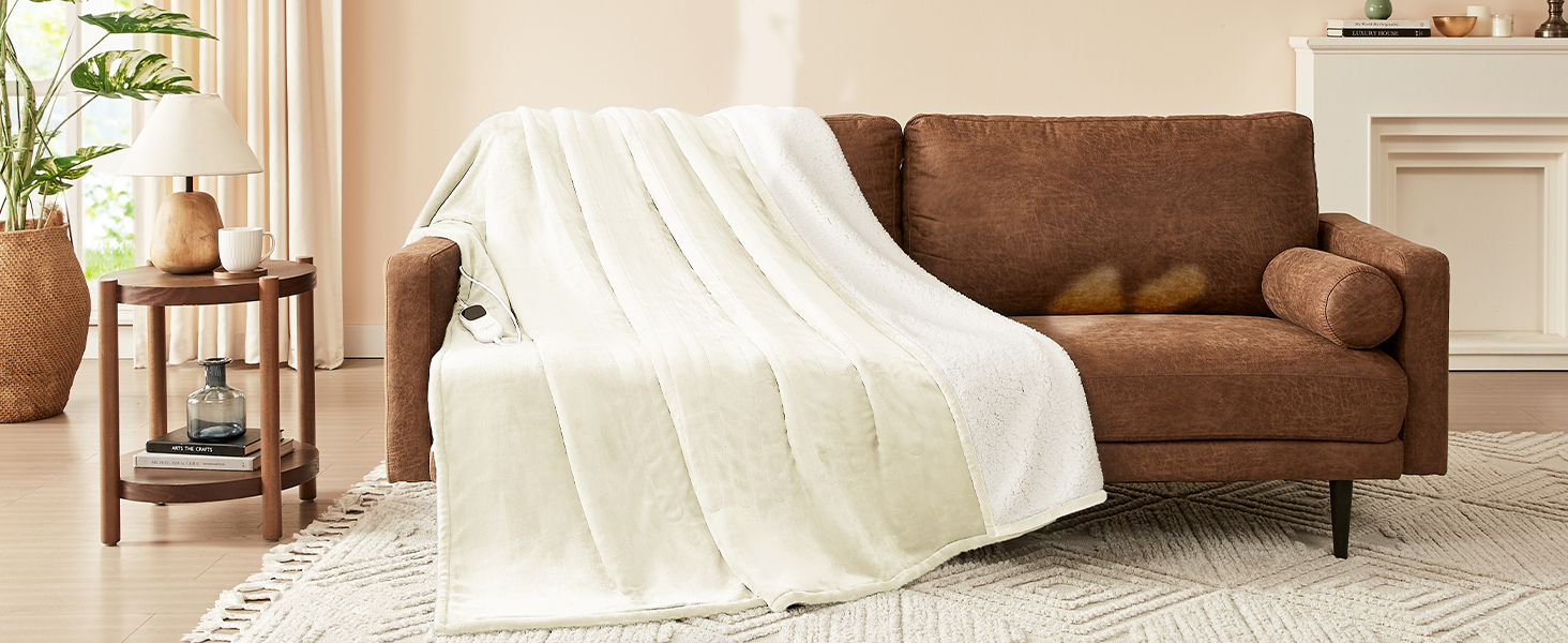 The fabric is very soft,thicker than normal blankets