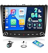SIXTOP [2+64G] Android Car Stereo for Lexus IS250 IS200 IS220 IS300 IS350 2006-2012 with Carplay ...