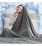 CHOSHOME Cooling Blanket Throw, Double Sided Cooling Blankets for Hot Sleepers, Arc-Chill Q-Max>0...