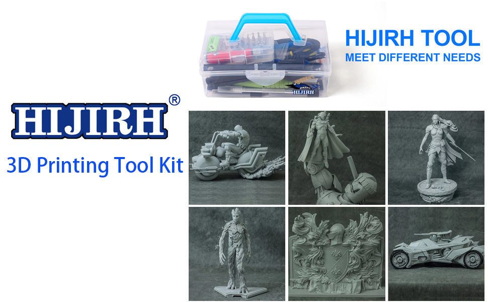 165 Pcs Pro Grade 3D Printing Tool Kits Diverse 3D Print Cleaning Kit 3D Printer Tool Kits