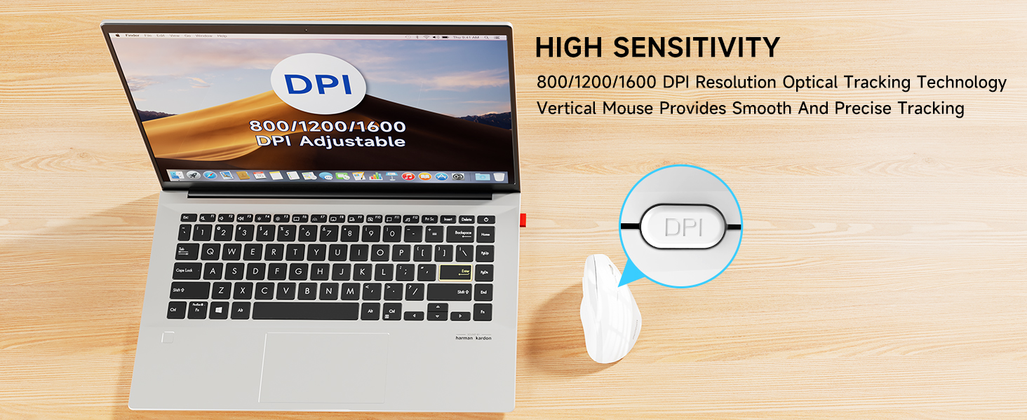 ergonomic mouse white