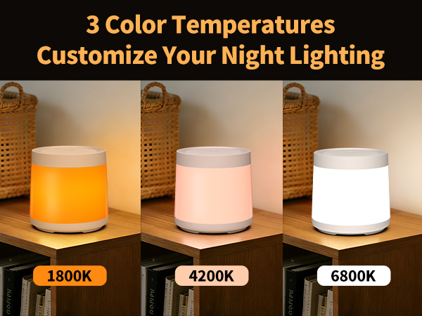3 Color Temperatures