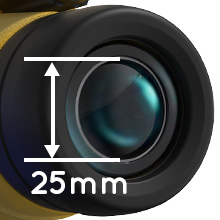 25mm monocular