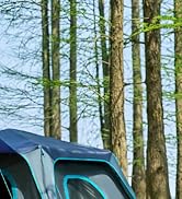 TIMBER RIDGE 6 Person Blackout Camping Tent, 60s Easy Setup Instant Cabin Tent for Family