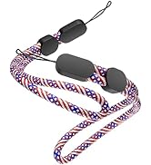 Avorast Hand Wrist Strap Lanyard, 2 Pack Carbon Fiber Phone Lanyards Adjustable Lanyard for GoPro...