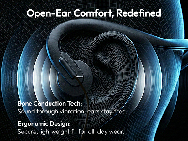 Wired Bone Conduction Headphones