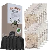 15 Pack Spider Repellent Pouches, Natural Spider DeterrentIndoor &amp; Outdoor, Long-Lasting Spider K...