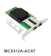 Vogzone 25GBE Dual-Port SFP28 Network Interface Card with Mellanox CONNECTX-5 EN Chipset, PCI Exp...