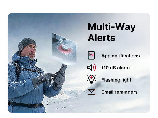 Water leak detectors for home, water sensor alarm leak detector, water alarm leak detector