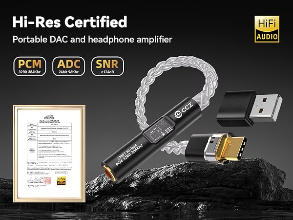 hi-res certified audio adapter