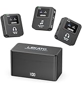 LEKATO Wireless in-Ear Monitor MS-20 Charging, 30H Battery Life with Box, 2.4G IEM System 1Transm...