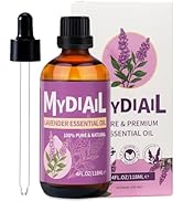 MYDIAIL Lavender Oil Essential Oil 4oz Natural Lavender Essential Oil for Diffuser, Massage, Bath...