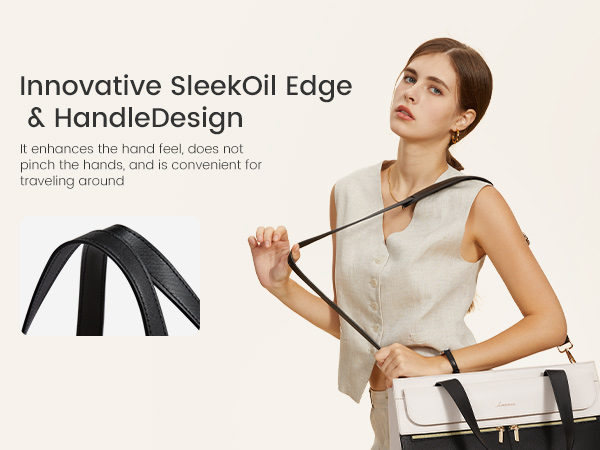 Soft and sturdy straps designed for comfortable carrying even when the bag is fully packed