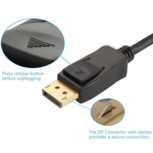 displayport to vga cable 3ft