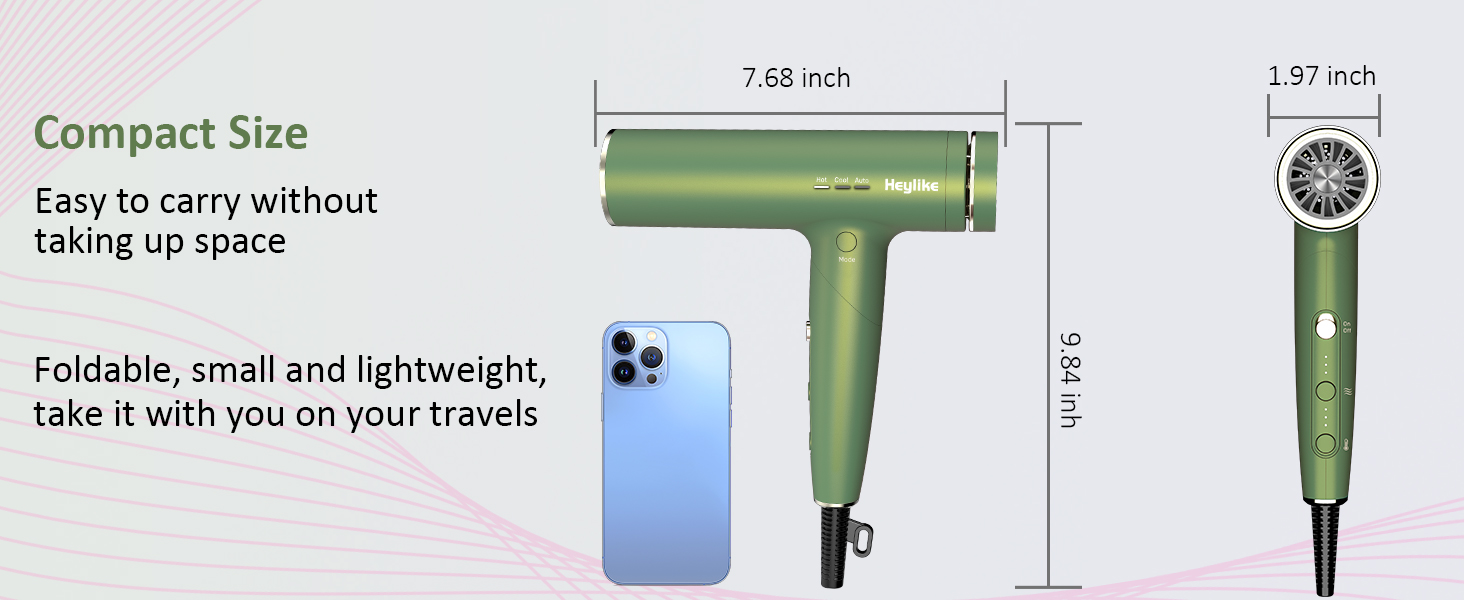 compact blow dryer