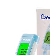 Berrcom Forehead Thermometer for Adults and Kids, Non Contact Infrared Thermometer for Object