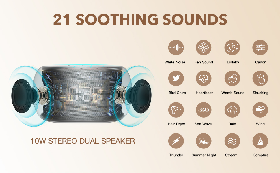 21 Soothing Sounds