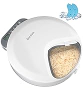 Automatic Wet Food Cat Feeder, Auto Refrigerated Wet Foods Feeder for Cats Dogs 4 Meal Timed Fres...