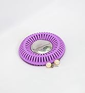 Easy clean drain strainer tap or wipe to empty Universal fit shower drain hair catcher for clogs