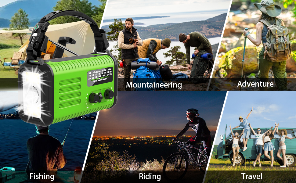 portable hand crank radio