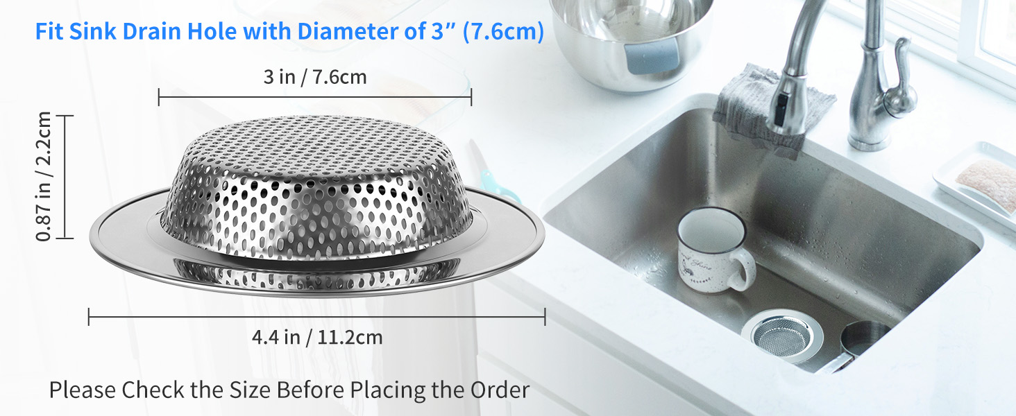 sink drain strainer
