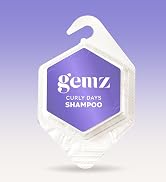 Gemz Hair Care Water-Activated Single-Dose Solid Curly Days, Shampoo, 5-count