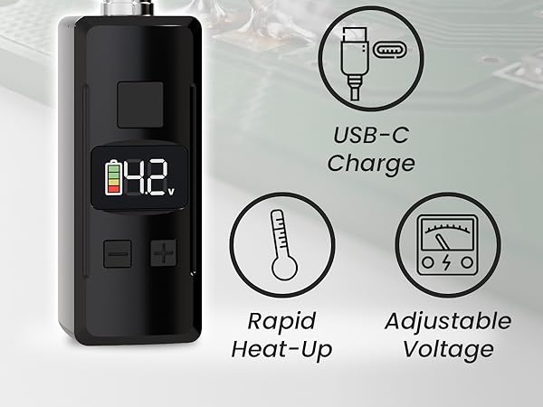 Rapid heat soldering tool