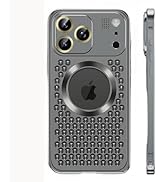 Losin for iPhone 17 Pro Max Magnetic Case Heat Dissipation Cooling Phone Case [Compatible with Ma...