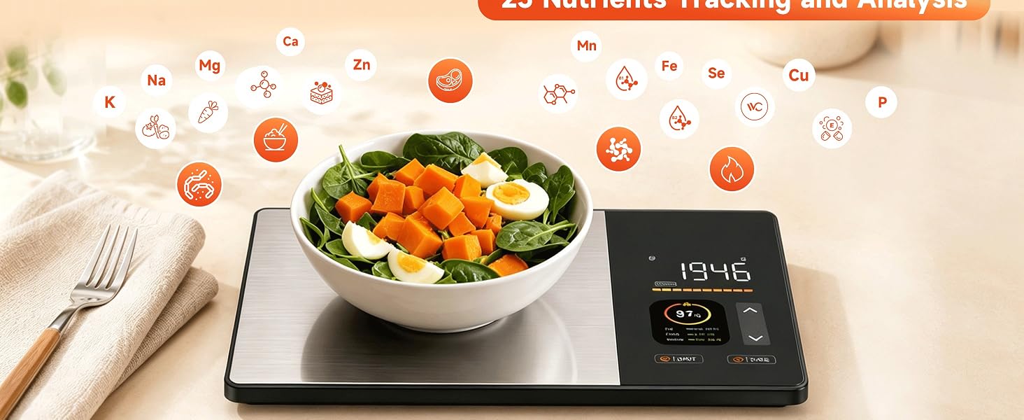 Smart Food Scale with Nutritional Calculator