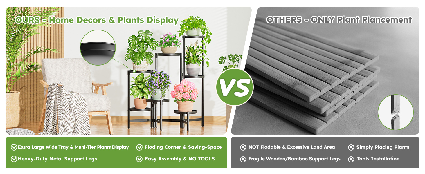OURS-Home Decors &amp;amp; Plants Display