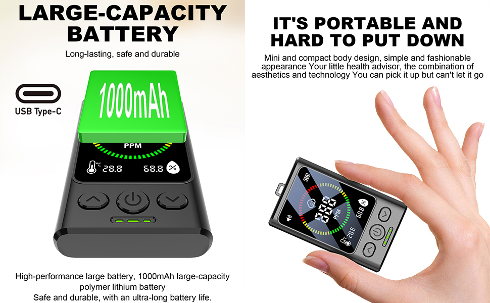 Portable Carbon Monoxide Detector