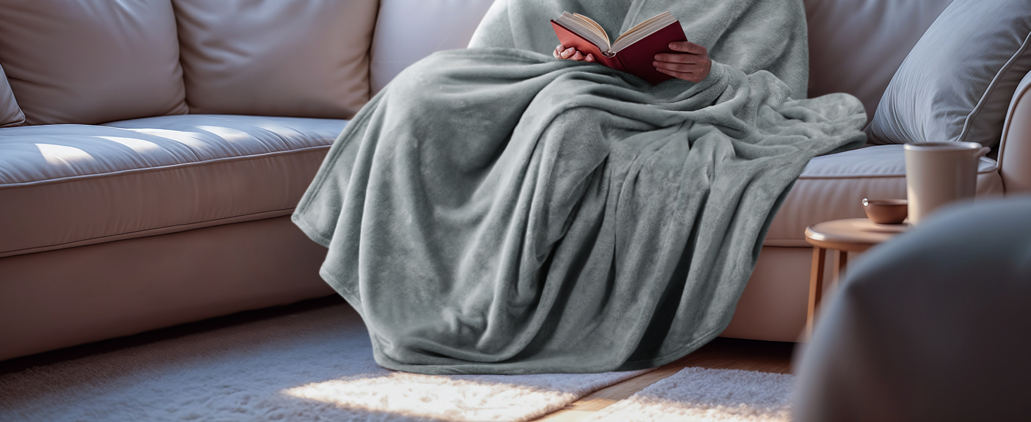 ash grey blanket