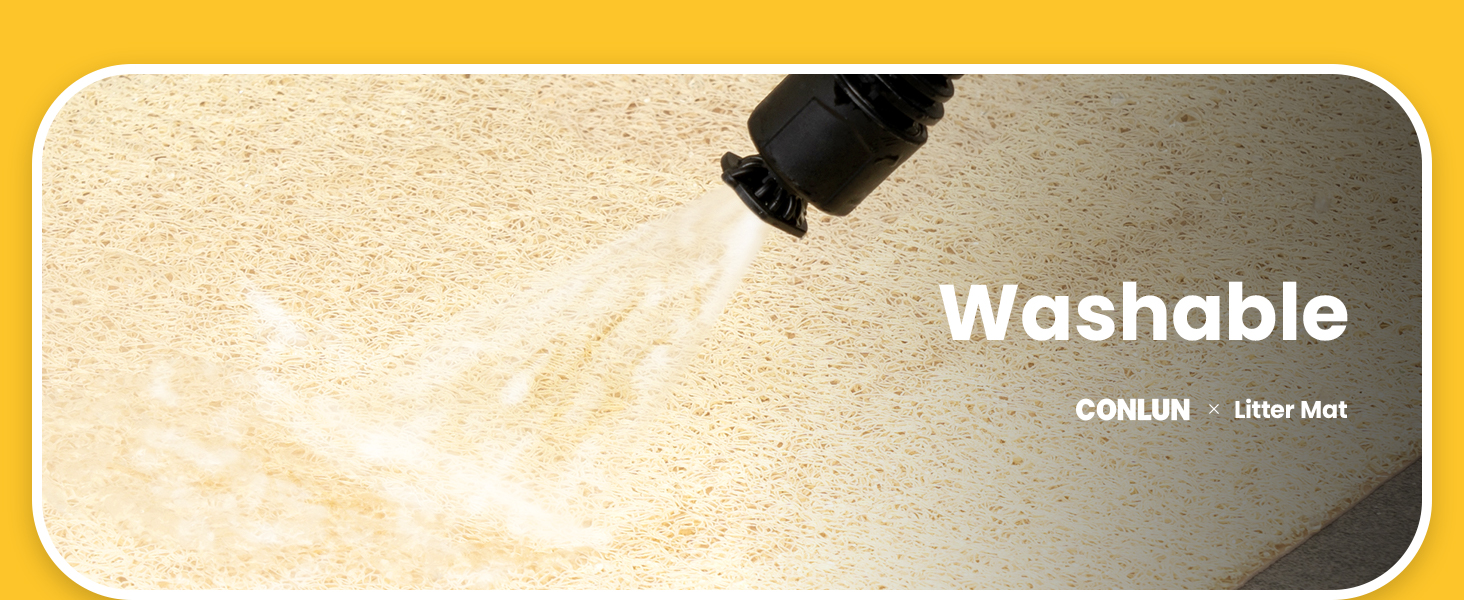 cat litter mat