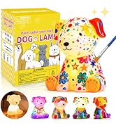 HAPMARS Paint Your Own Dog Lamp Kit 1pcs, DIY Dog Art Craft Painting Kits for Girls Boys Kid Age ...