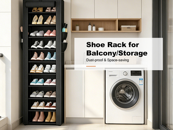 Shoe Rack for Balcony/Storage