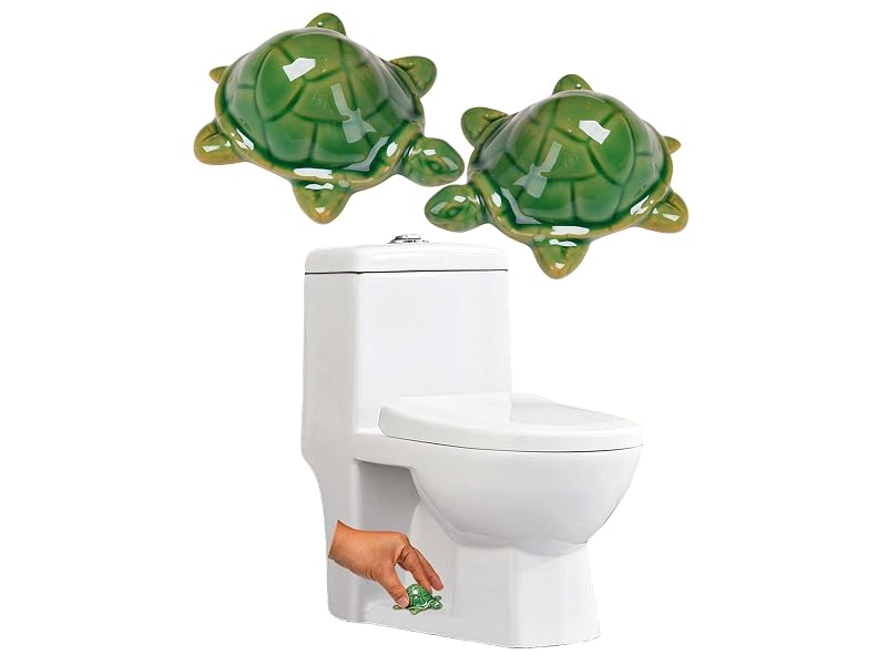 Sea Turtle Toilet Bolt Caps