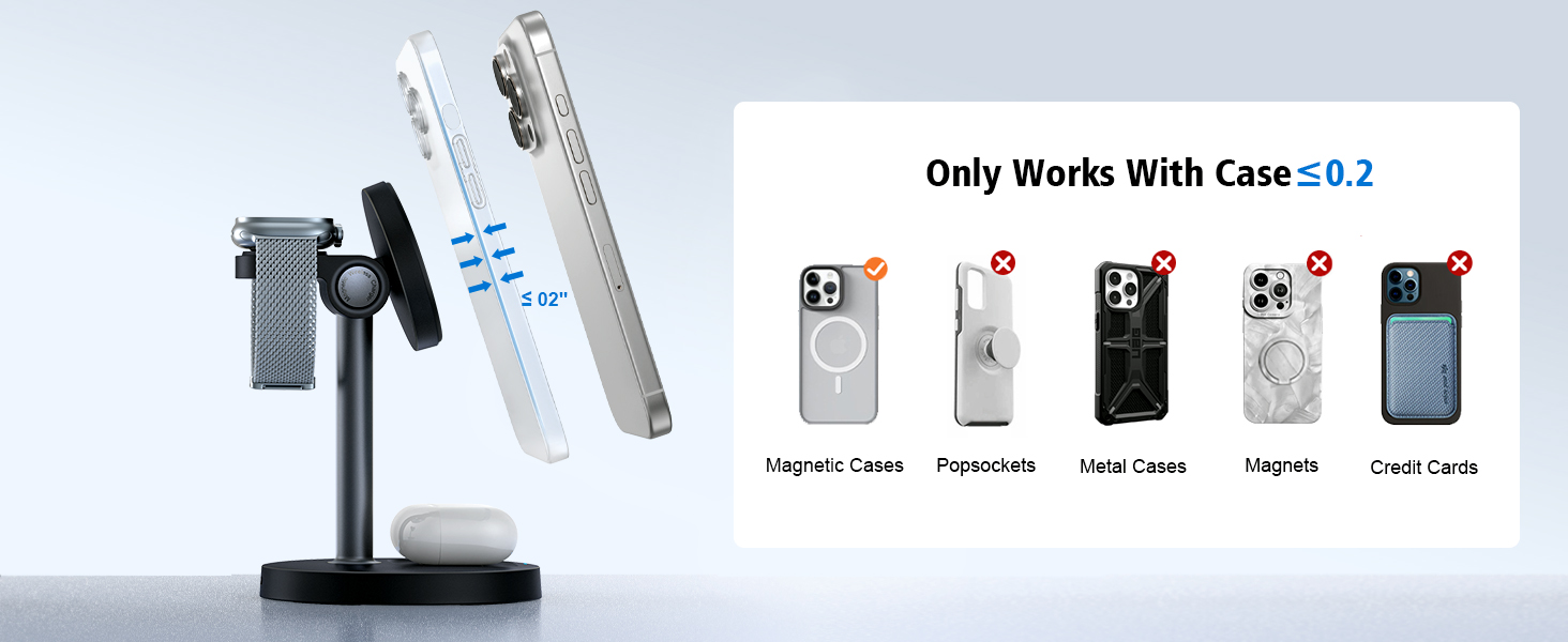 phone watch charging station