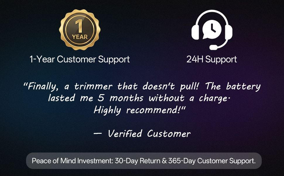 nose hair trimmer rechargeable