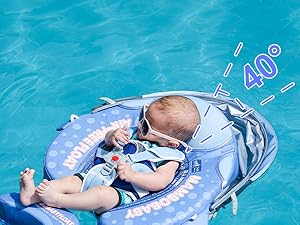 Mambobaby Baby Pool Float with Canopy